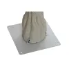 Koks Home ESPRIT PVC Kļava 90 x 90 x 200 cm