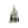 Apgaismojošs dekors Home ESPRIT Balts Zaļš Dabisks Māja 35 x 20 x 51 cm