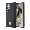 Ferrari Hot Stamp V Lines MagSafe - Samsung Galaxy S24 Ultra case (black)