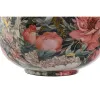 Vase Home ESPRIT Multicolour Pink Metal 25 x 25 x 69,3 cm