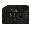 Basket set Home ESPRIT Black Jute Metal (2 Pieces)