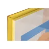 Картина Home ESPRIT Жёлтый Розовый современный город 80 x 3,3 x 120 cm (2 штук)