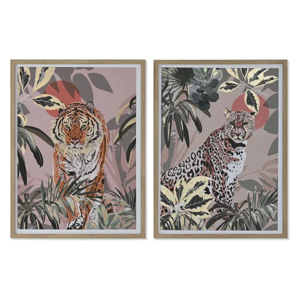 Canvas Home ESPRIT polystyrene Canvas 45 x 2,5 x 60 cm
