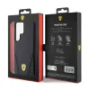 Ferrari Hot Stamp V Lines MagSafe - Samsung Galaxy S24 Ultra case (black)