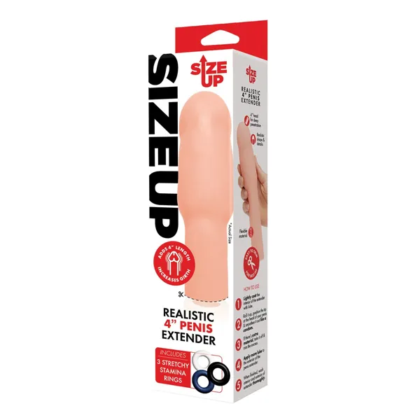 Penis cover Size Up Meat Ø 4,6 cm 21,1 cm