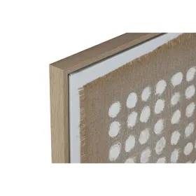 Paveikslas Home ESPRIT Balta Rusvai gelsva Šiuolaikiškas 60 x 3,8 x 60 cm (2 vnt.)