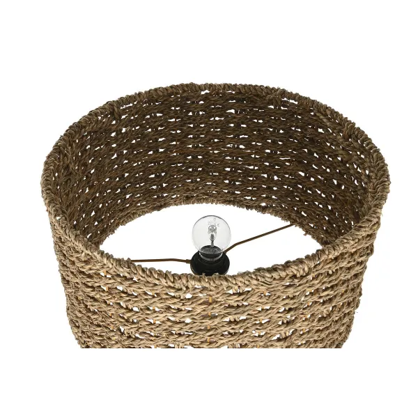 Lattialamppu Home ESPRIT Ruskea Luonnollinen 220 V 41 x 41 x 156 cm