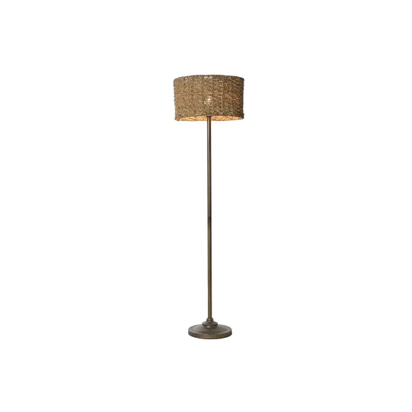 Напольный светильник Home ESPRIT Коричневый Натуральный 220 V 41 x 41 x 156 cm