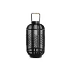 Žvakidė Home ESPRIT Juoda Metalinis 25,5 x 25,5 x 46,5 cm