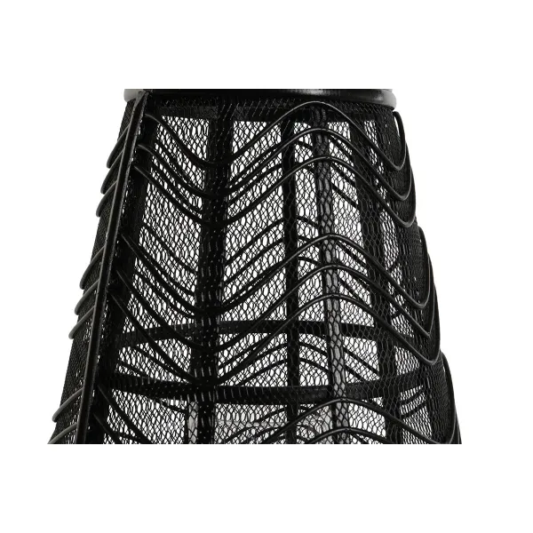 Svečturis Home ESPRIT Melns Metāls 27,5 x 27,5 x 40 cm