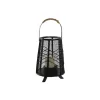 Подсвечник Home ESPRIT Чёрный Металл 23 x 23 x 31,5 cm