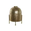 Svečturis Home ESPRIT Bronza Metāls Stikls 19 x 19 x 24,5 cm