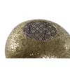 Подсвечник Home ESPRIT Позолоченный Металл Стеклянный 24 x 24 x 20 cm