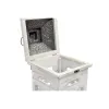 Žibintų rinkinys Home ESPRIT Natūralus Stiklas Eglė Arabas 26,5 x 26,5 x 65 cm (2 Dalys)