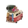 Ziemassvētku Nieciņš Home ESPRIT Sarkans Zaļš 27 x 12 x 20 cm (2 gb.)