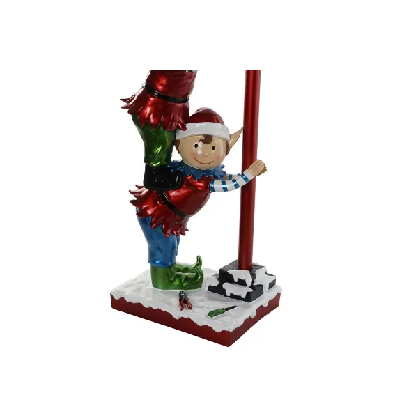 Ziemassvētku Nieciņš Home ESPRIT Daudzkrāsains Elfs 35 x 28,5 x 81 cm