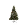 Jaungada eglīte Home ESPRIT Sarkans Zaļš PVC Metāls 144 x 144 x 240 cm
