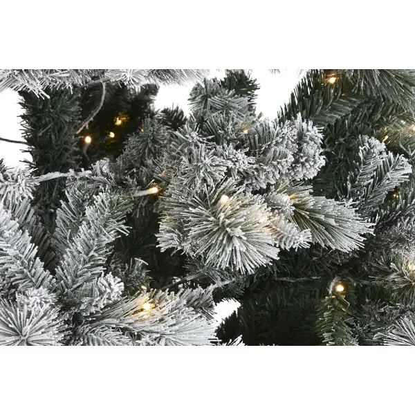 Joulupuu Home ESPRIT Vihreä PVC Metalli Lumisade 155 x 155 x 240 cm
