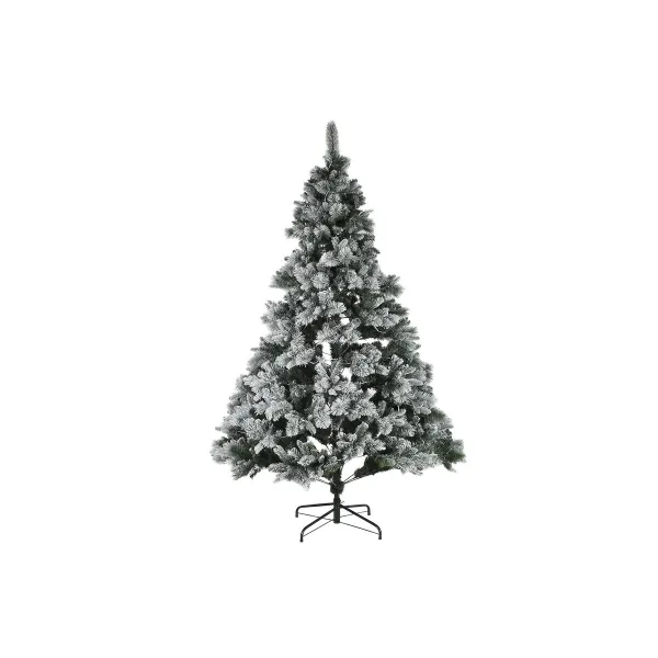 Joulupuu Home ESPRIT Vihreä PVC Metalli Lumisade 155 x 155 x 240 cm
