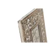 Foto rāmis Home ESPRIT Balts Dabisks Stikls Mango koks Indietis 21 x 2 x 26,5 cm