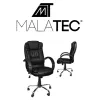 Biroja krēsls, eko āda - melns, MALATEC