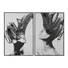 Canvas Home ESPRIT polystyrene Canvas 83 x 4 x 123 cm