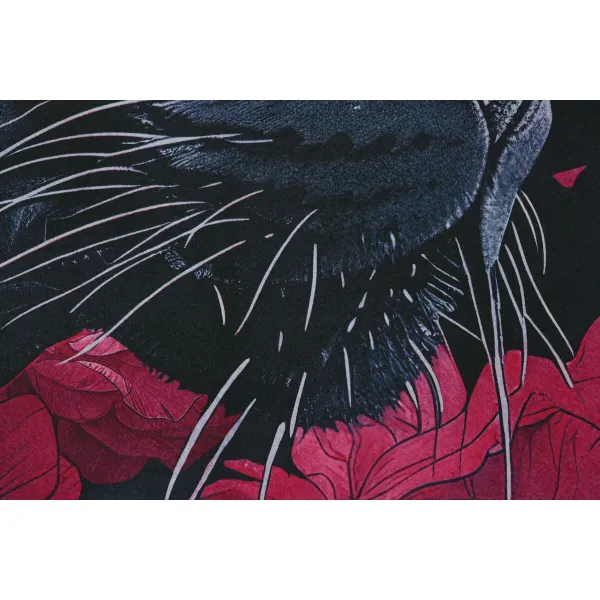 Canvas Home ESPRIT Samts Canvas 83 x 4 x 123 cm