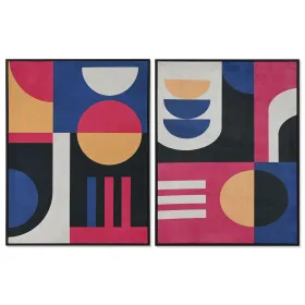 Полотно Home ESPRIT Велюр Полотно 63 x 3 x 83 cm