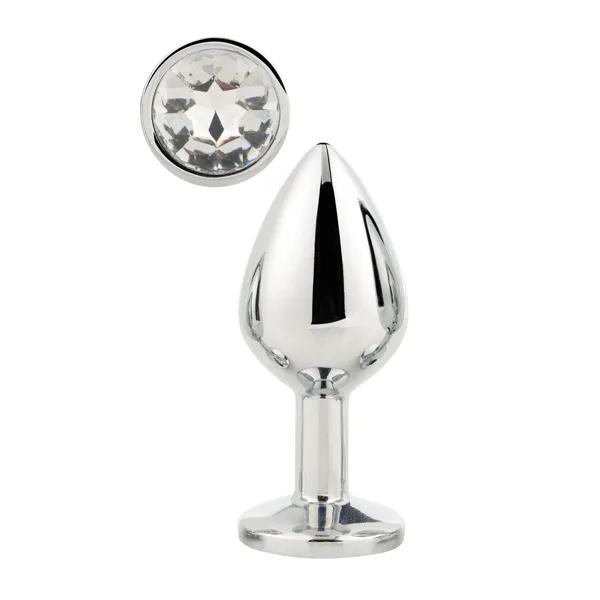 Anal plug Dream Toys Gleaming Love Silver