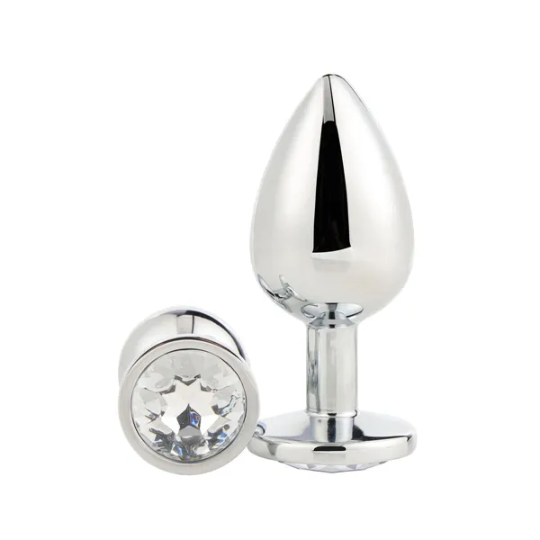 Anal plug Dream Toys Gleaming Love Silver