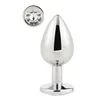 Anal plug Dream Toys Gleaming Love Silver