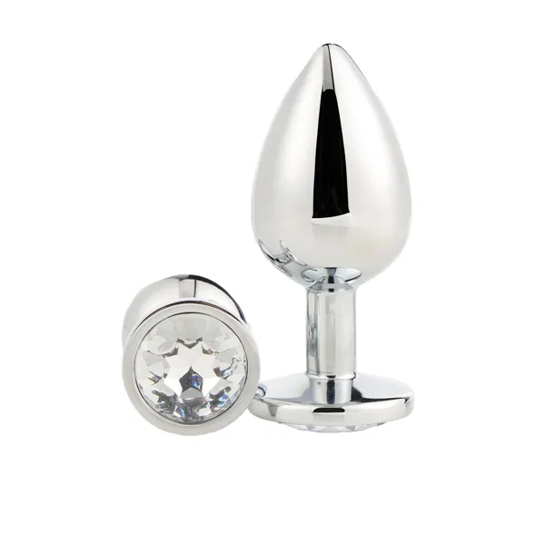 Anal plug Dream Toys Gleaming Love Silver