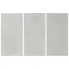 Sienu dekors Home ESPRIT Balts Moderns Pasaules Karte 180 x 4 x 120 cm (3 Daudzums)