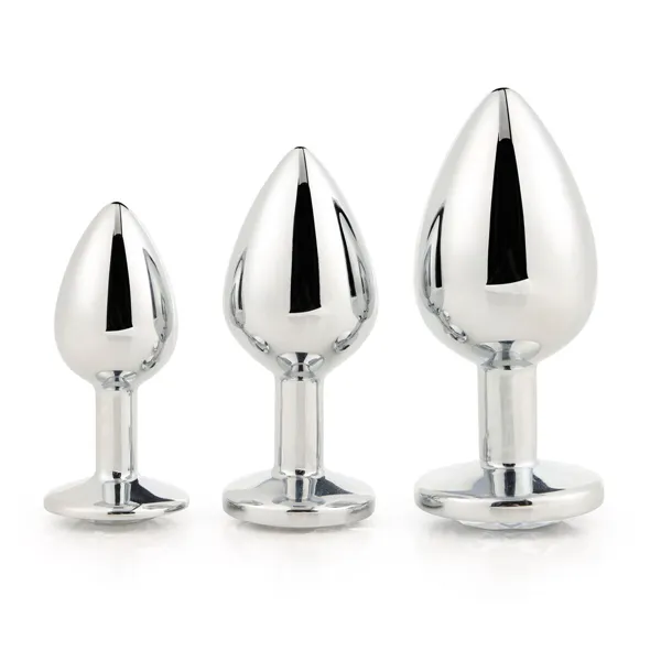 Anal plug Dream Toys Gleaming Love Silver