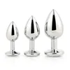 Anal plug Dream Toys Gleaming Love Silver