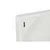 Sienu dekors Home ESPRIT Balts Moderns 80 x 4 x 80 cm (2 gb.)