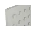 Sienu dekors Home ESPRIT Balts Koks MDF Moderns 80 x 6,5 x 80 cm