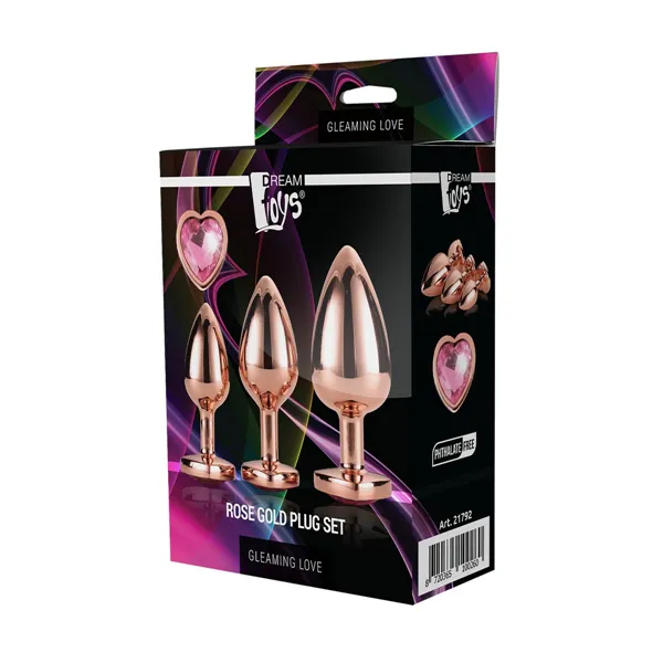 Anal plug Dream Toys Gleaming Love Golden