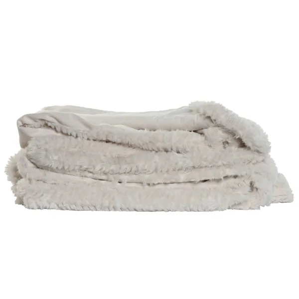 Antklodė Home ESPRIT Rusvai gelsva 220 x 240 x 1 cm