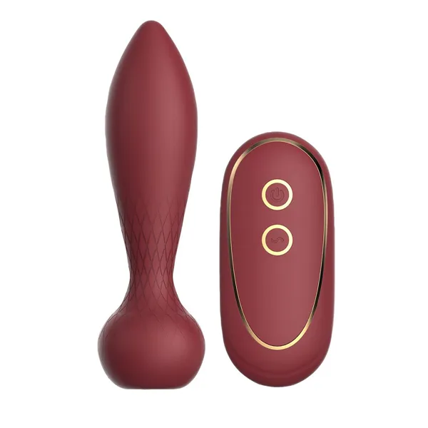 Cassini Anal Vibrator Black Dream Toys Romance Romy Red