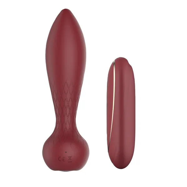 Cassini Anal Vibrator Black Dream Toys Romance Romy Red