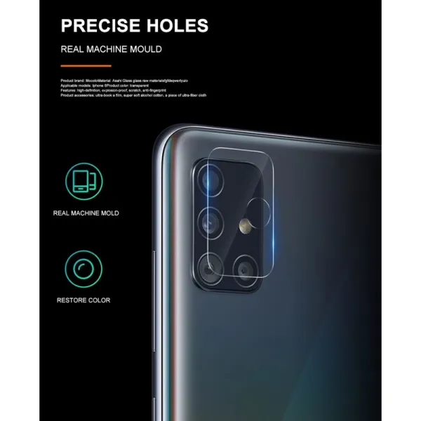 Mocolo Camera Lens - Protective glass for Samsung Galaxy A71
