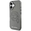 Karl Lagerfeld IML Rhinestones Karl Head - Case for iPhone 16 (black)