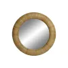 Wall mirror Home ESPRIT Natural Tropical 80 x 7 x 80 cm