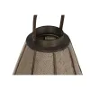 Svečturis Home ESPRIT Dabisks Džuts Bambuss 36 x 36 x 48,5 cm