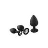 Anal plug Dream Toys Fantasstic Black 3 Pieces