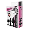 Anal plug Dream Toys Fantasstic Black 3 Pieces