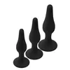 Anal plug Dream Toys Fantasstic Black 3 Pieces