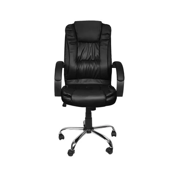 Toimistotuoli eko-nahka - musta MALATEC