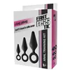 Anal plug Dream Toys Fantasstic Black 3 Pieces